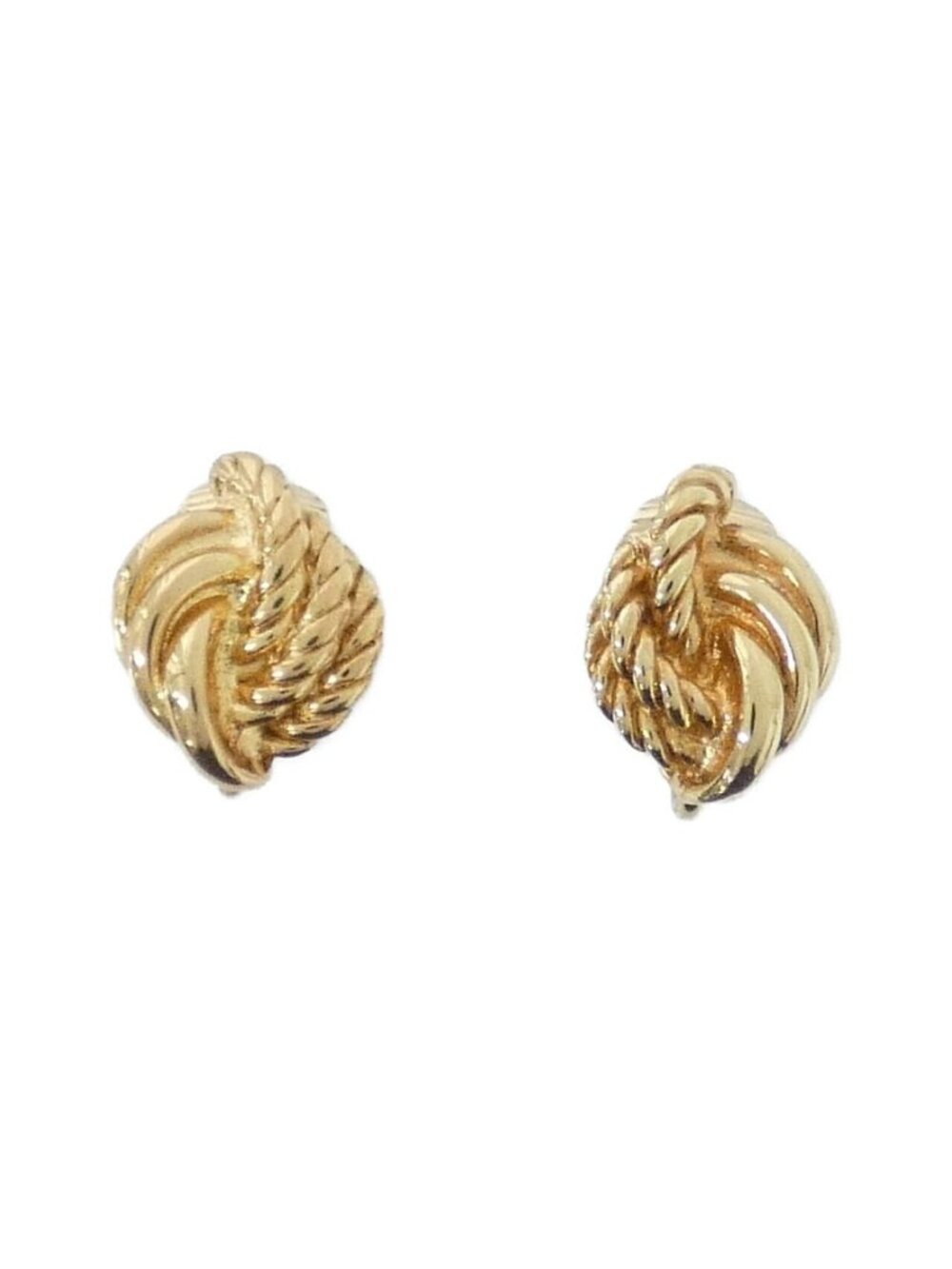 Dior Vintage Earrings Gold